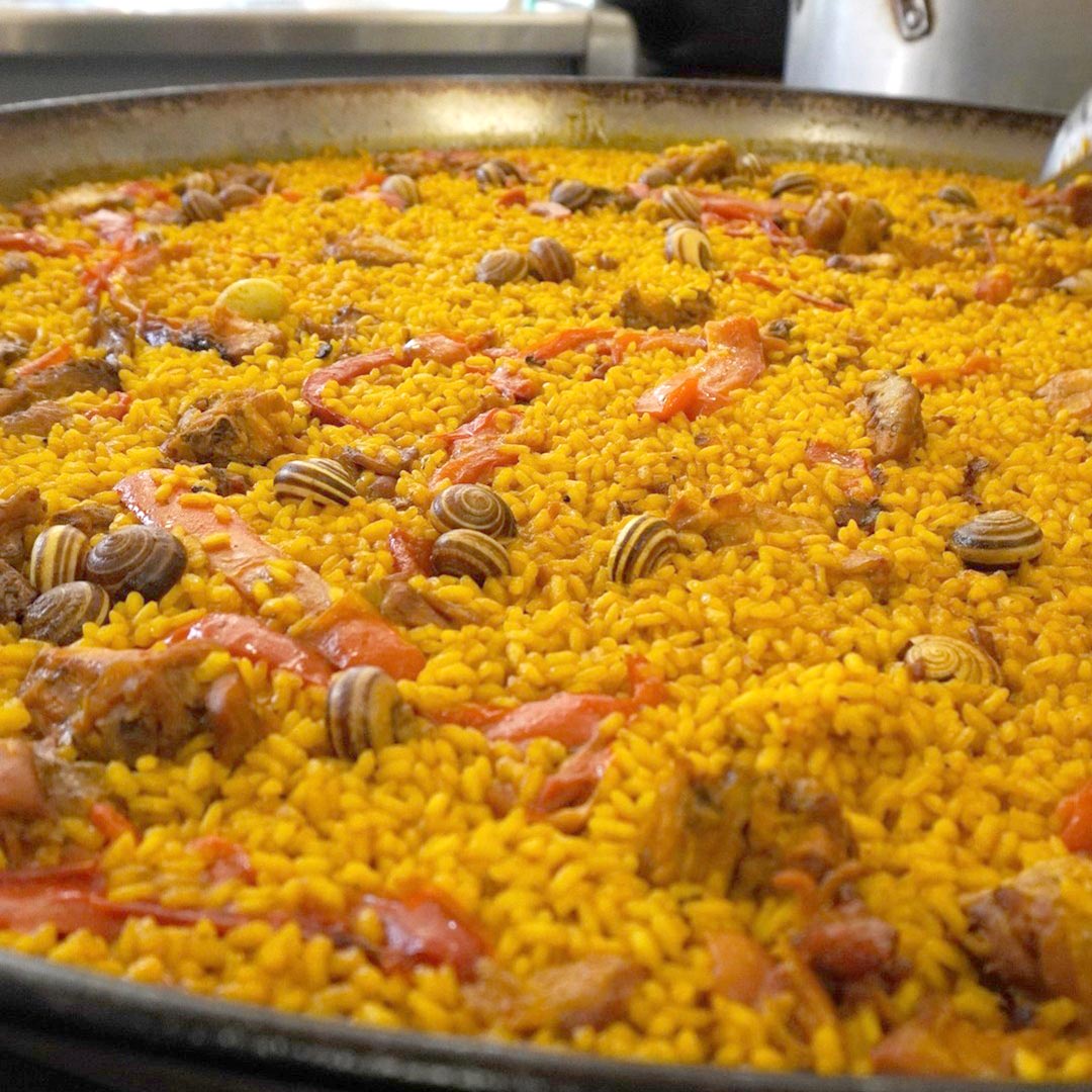 Arroz Conejo y Caracoles