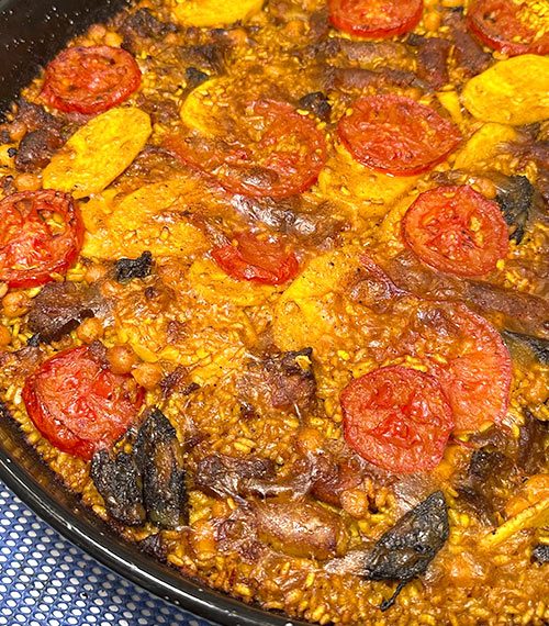 Arroz al Horno comidas para llevar